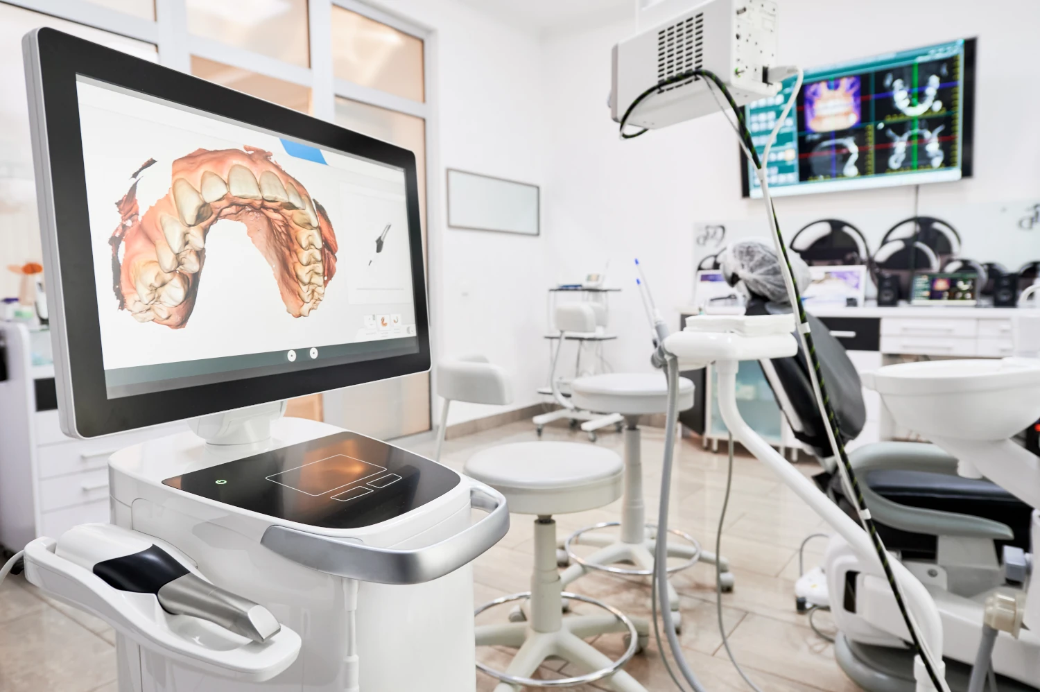 Modern dental treatment room